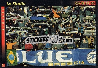 Cromo La stadio - GOLD Calcio 1992-1993 - Score