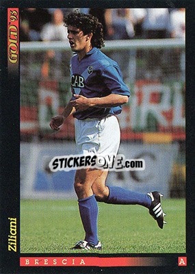 Figurina P. Ziliani - GOLD Calcio 1992-1993 - Score
