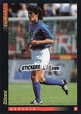 Sticker P. Ziliani - GOLD Calcio 1992-1993 n. 22 - Score