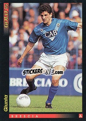 Sticker S. Giunta - GOLD Calcio 1992-1993 - Score