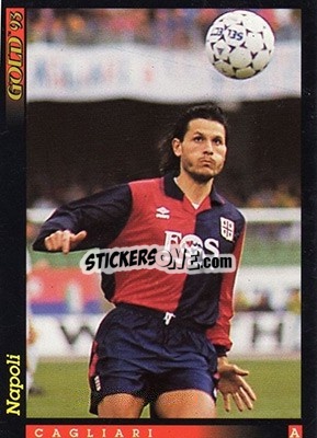 Cromo N. Napoli - GOLD Calcio 1992-1993 n. 32 - Score