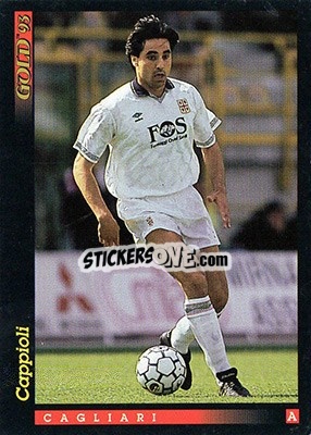 Sticker M. Cappioli - GOLD Calcio 1992-1993 n. 34 - Score