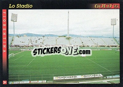 Sticker La stadio - GOLD Calcio 1992-1993 n. 37 - Score