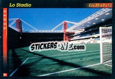 Sticker La stadio - GOLD Calcio 1992-1993 - Score