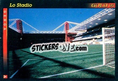 Sticker La stadio - GOLD Calcio 1992-1993 n. 55 - Score