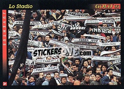 Sticker La stadio - GOLD Calcio 1992-1993 n. 73 - Score