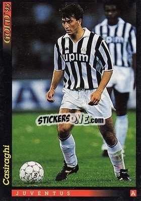 Sticker P. Casiraghi - GOLD Calcio 1992-1993 n. 81 - Score