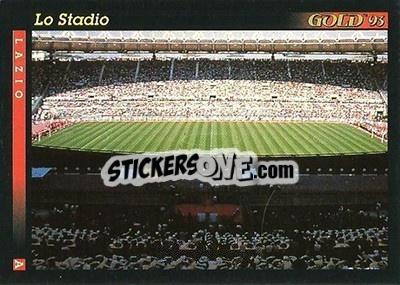 Sticker La stadio - GOLD Calcio 1992-1993 n. 82 - Score