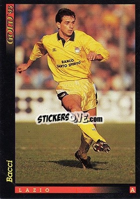Cromo R. Bacci - GOLD Calcio 1992-1993 - Score