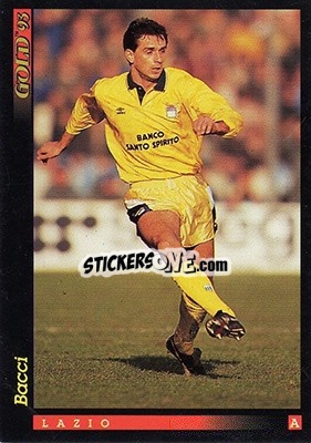 Sticker R. Bacci - GOLD Calcio 1992-1993 n. 87 - Score