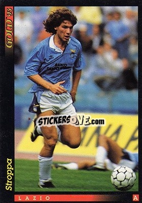 Sticker G. Stroppa - GOLD Calcio 1992-1993 - Score