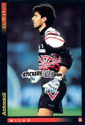 Sticker F. Antonioli - GOLD Calcio 1992-1993 n. 94 - Score
