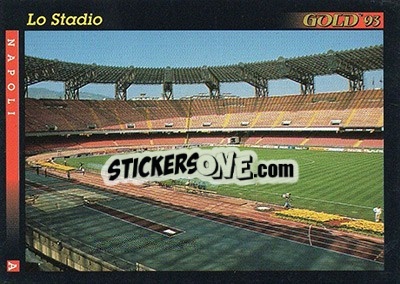 Cromo La stadio - GOLD Calcio 1992-1993 n. 100 - Score