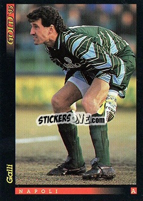 Sticker G. Galli - GOLD Calcio 1992-1993 n. 103 - Score