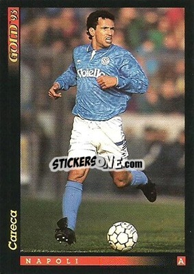 Sticker A. Careca - GOLD Calcio 1992-1993 n. 108 - Score