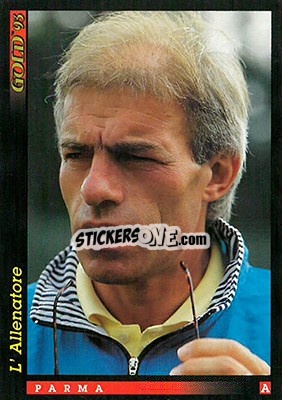 Figurina L'allenatore - GOLD Calcio 1992-1993 n. 111 - Score