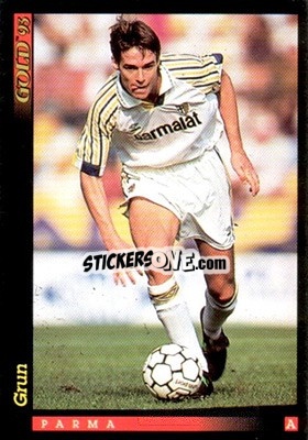 Sticker G. Grun - GOLD Calcio 1992-1993 n. 113 - Score
