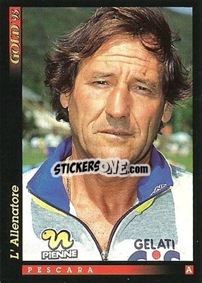 Sticker L'allenatore - GOLD Calcio 1992-1993 n. 120 - Score