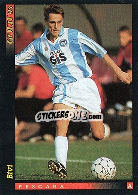 Sticker E. Bivi - GOLD Calcio 1992-1993 n. 126 - Score