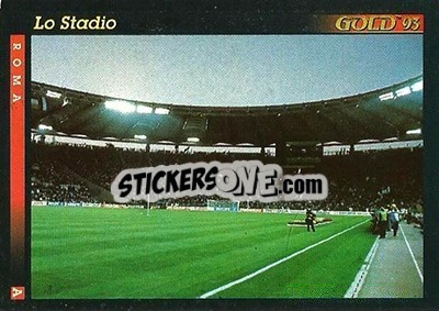 Sticker La stadio - GOLD Calcio 1992-1993 n. 127 - Score