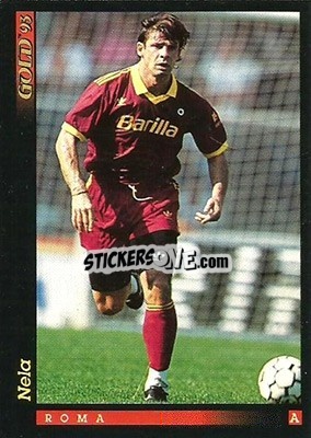 Sticker S. Nela - GOLD Calcio 1992-1993 n. 132 - Score