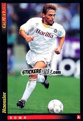 Sticker T. Haessler - GOLD Calcio 1992-1993 n. 133 - Score