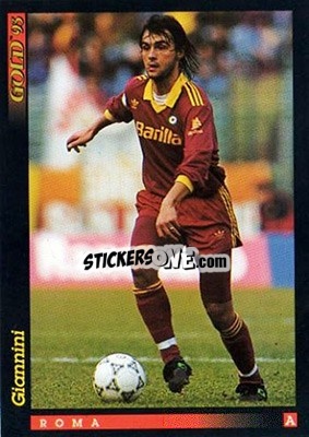 Sticker G. Giannini - GOLD Calcio 1992-1993 n. 134 - Score