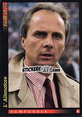Sticker L'allenatore - GOLD Calcio 1992-1993 n. 138 - Score