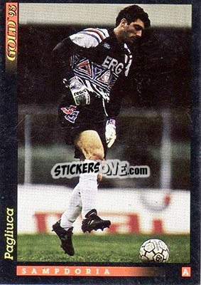 Sticker G. Pagliuca - GOLD Calcio 1992-1993 n. 139 - Score