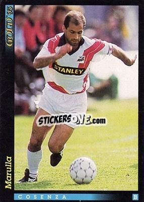 Sticker L. Marulla - GOLD Calcio 1992-1993 n. 183 - Score