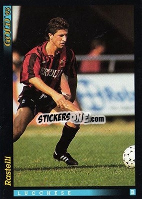 Sticker M. Rastelli - GOLD Calcio 1992-1993 n. 191 - Score