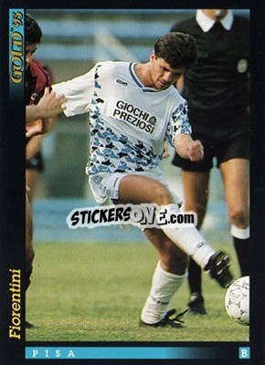 Sticker D. Fiorentini - GOLD Calcio 1992-1993 n. 206 - Score