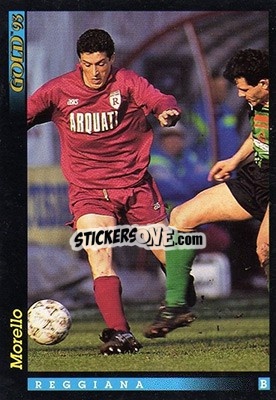 Sticker D. Morello - GOLD Calcio 1992-1993 n. 210 - Score