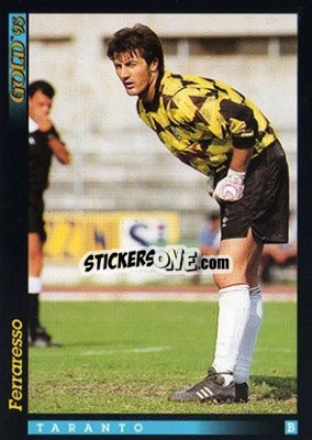 Sticker M. Ferraresso - GOLD Calcio 1992-1993 n. 214 - Score