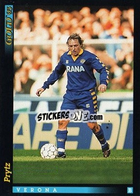 Sticker R. Prytz - GOLD Calcio 1992-1993 n. 223 - Score