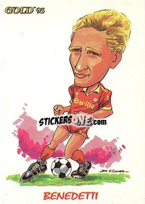 Sticker S. Benedetti - GOLD Calcio 1992-1993 n. 230 - Score