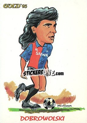 Sticker I. Dobrowolski - GOLD Calcio 1992-1993 n. 242 - Score