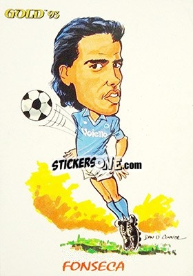 Sticker D. Fonseca - GOLD Calcio 1992-1993 n. 247 - Score