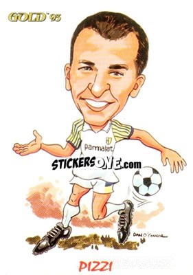 Cromo F. Pizzi - GOLD Calcio 1992-1993 n. 259 - Score