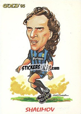 Sticker I. Shalimov - GOLD Calcio 1992-1993 n. 271 - Score