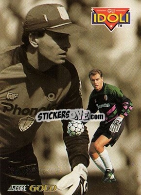 Cromo L. Marchegiani / I. Bordon - GOLD Calcio 1992-1993 n. 280 - Score
