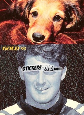 Sticker G. Pagliuca - GOLD Calcio 1992-1993 n. 291 - Score