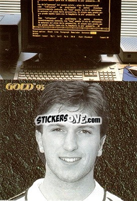 Sticker L. Minotti - GOLD Calcio 1992-1993 n. 292 - Score