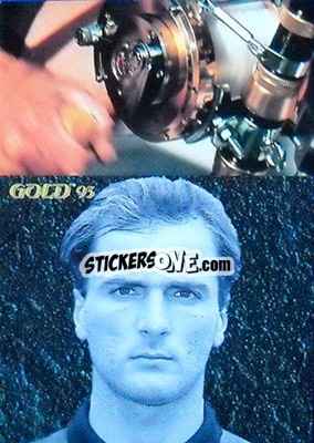 Sticker S. Rossi - GOLD Calcio 1992-1993 n. 294 - Score