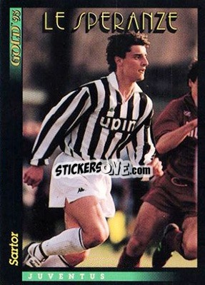 Sticker L. Sartor - GOLD Calcio 1992-1993 n. 301 - Score