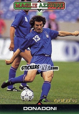 Sticker R. Donadoni - GOLD Calcio 1992-1993 n. 314 - Score
