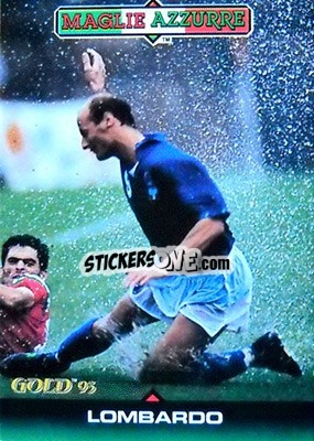 Sticker A. Lombardo - GOLD Calcio 1992-1993 n. 322 - Score