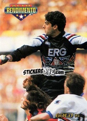 Sticker G. Pagliuca - GOLD Calcio 1992-1993 n. 327 - Score