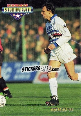 Sticker P. Vierchowod - GOLD Calcio 1992-1993 n. 330 - Score