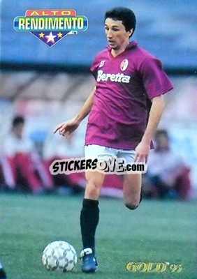 Sticker L. Fusi - GOLD Calcio 1992-1993 n. 338 - Score